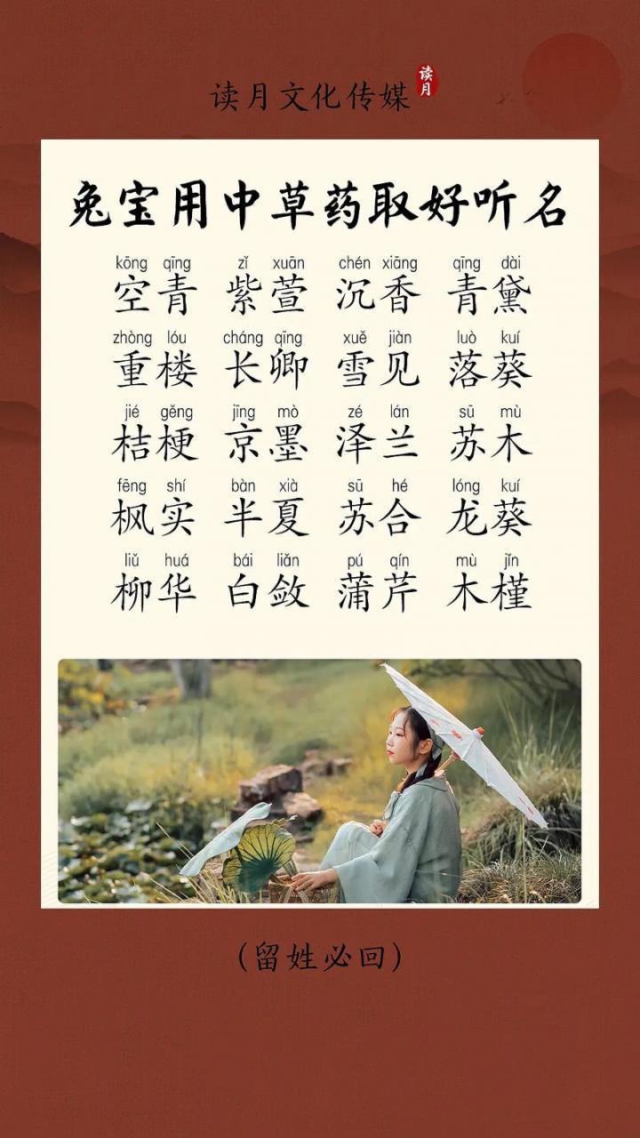 兔宝宝中药取名怎么样 中药公司取名大全