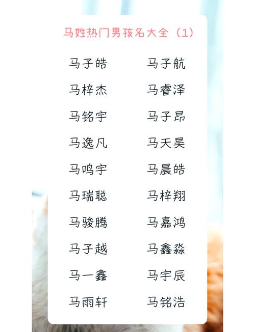 姓为马的名字男宝宝取名 男孩姓聂属马取名聂国邦好吗