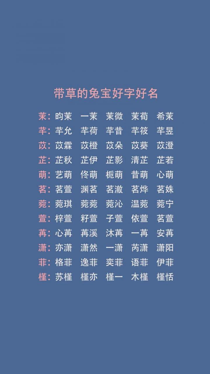 兔宝宝起名男孩名字大全 兔宝宝起名大全洋气